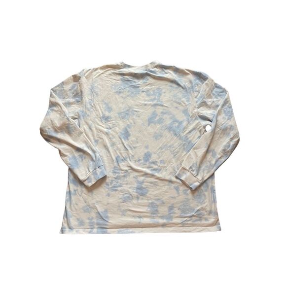 YoungLA Tie-Dye Long Sleeve Shirt – XXL – Blue & Cream - Picture 2 of 3
